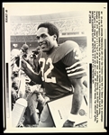 1994 OJ Simpson San Francisco 49ers 9" x 11" Laser Photo