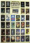 1997 Star Wars American One Sheet Movie Poster Checklist 27" x 40" Poster