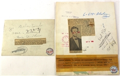 1900's Abraham Lincoln 16th President of the United States Memorabilia Collection - Lot of 100+ w/ Photos, Postcards & More 