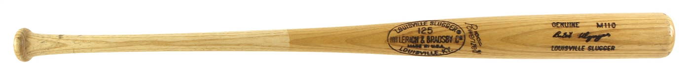 1977-79 Butch Wynegar Minnesota Twins H&B Louisville Slugger Professional Model Bat (MEARS LOA)