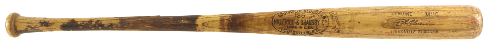 1977-78 Bob Coluccio White Sox/Cardinals H&B Louisville Slugger Professional Model Game Used Bat (MEARS LOA)