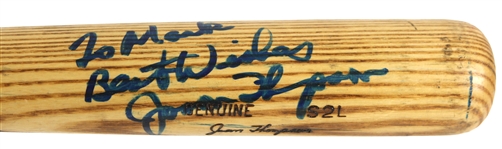 1977-79 Jason Thompson Detroit Tigers Signed H&B Louisville Slugger Professional Model Game Used Bat (MEARS LOA/JSA)