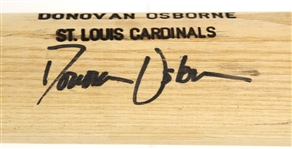 1992-97 Donovan Osborne St. Louis Cardinals Signed Louisville Slugger Professional Model Bat (MEARS LOA/JSA)
