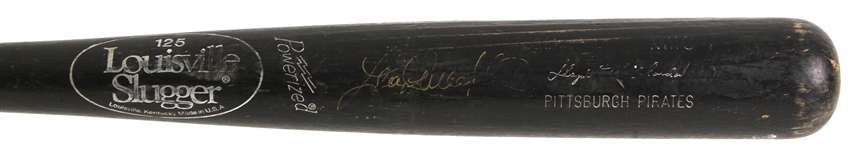 1992-94 Lloyd McClendon Pittsburgh Pirates Signed Louisville Slugger Professional Model Game Used Bat (MEARS LOA/JSA)