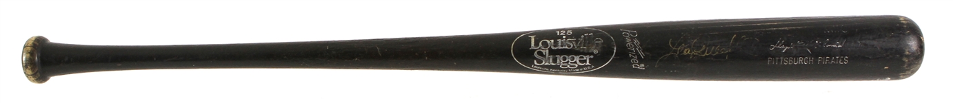 1992-94 Lloyd McClendon Pittsburgh Pirates Signed Louisville Slugger Professional Model Game Used Bat (MEARS LOA/JSA)