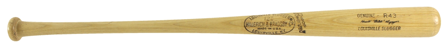 1977-79 Butch Wynegar Minnesota Twins H&B Louisville Slugger Professional Model Bat (MEARS LOA)