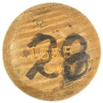1989 Billy Hatcher Astros/Pirates Signed Rawlings Adirondack Professional Model Game Used Bat (MEARS LOA/JSA)