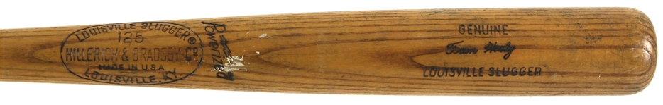 1975-76 Fran Healy Royals/Yankees Signed H&B Louisville Slugger Professional Model Game Used Bat (MEARS LOA/JSA)