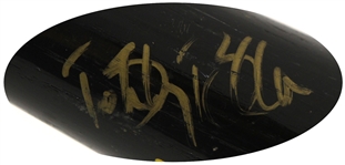 1988-89 Bobby Bonilla Pittsburgh Pirates Signed Worth Professional Model Game Used Bat (MEARS LOA/JSA)