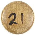 1977-79 Mike Hargrove Rangers/Padres/Indians Signed H&NB Louisville Slugger Professional Model Game Used Bat (MEARS LOA/JSA)
