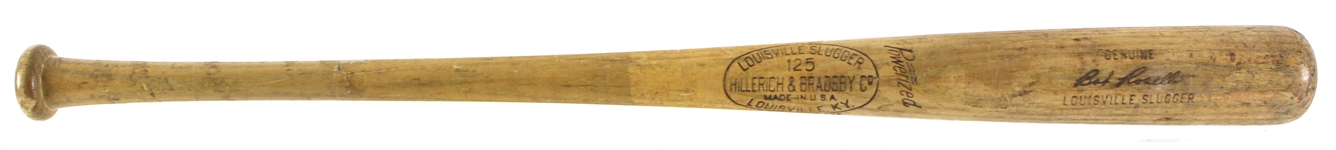 1955-58 Bob Roselli Milwaukee Braves H&B Louisville Slugger Professional Model Game Used Bat (MEARS LOA)