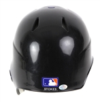 2008-09 Brian Stokes New York Mets Game Worn Batting Helmet (MEARS LOA)