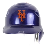 2008 (September 28) Nick Evans New York Mets Game Worn Batting Helmet (MEARS LOA/MLB Hologram) Last Game At Shea Stadium