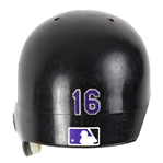 2005 Jamey Wright Colorado Rockies Game Worn Batting Helmet (MEARS LOA/Team COA)