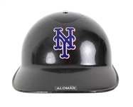 2007 Sandy Alomar Jr New York Mets Catchers Helmet (MEARS LOA)