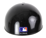 2007 Sandy Alomar Jr New York Mets Catchers Helmet (MEARS LOA)