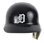 2002 Dmitri Young Detroit Tigers Game Worn Batting Helmet (MEARS LOA)