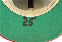 1974-77 Buddy Bell Cleveland Indians Game Worn Cap (MEARS LOA)