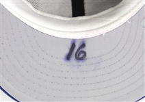 1998 Hideo Nomo New York Mets Game Worn Cap (MEARS LOA)
