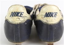 1985 Howard Johnson New York Mets Signed Game Worn Nike Cleats (MEARS LOA/JSA)