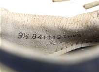 1985 Howard Johnson New York Mets Signed Game Worn Nike Cleats (MEARS LOA/JSA)