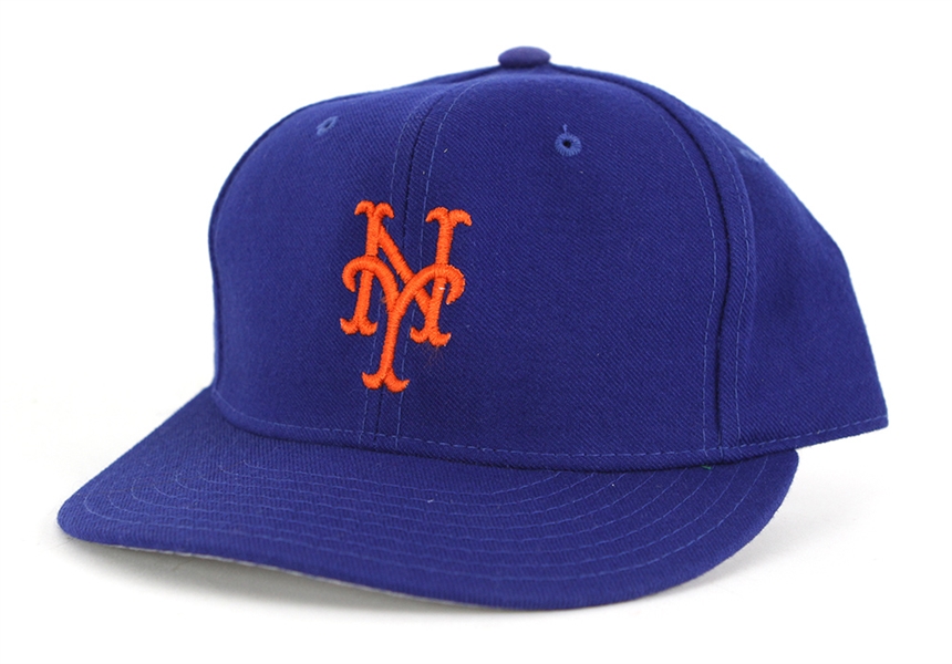 1994-95 Bret Saberhagen New York Mets Game Worn Cap (MEARS LOA)