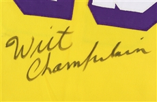 1968-1973 Wilt Chamberlain Los Angeles Lakers Game Worn Home Jersey (MEARS A7.5 /JSA)