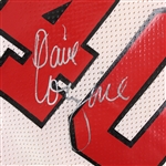 1982-85 Dave Corzine Chicago Bulls Signed Game Worn Home Jersey (MEARS LOA/JSA)