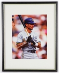 1990-92 Paul Molitor Milwaukee Brewers Signed 12" x 15" Framed Photo (JSA)