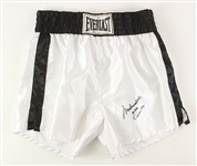 1990s Muhammad Ali World Heavyweight Champion Signed Everlast Trunks (JSA)