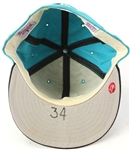 1993 Bryan Harvey Florida Marlins Signed Game Worn Cap (MEARS LOA/JSA)
