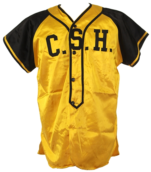 1950s CSH #26 Game Worn Felco Satin Baseball Jersey (MEARS LOA)
