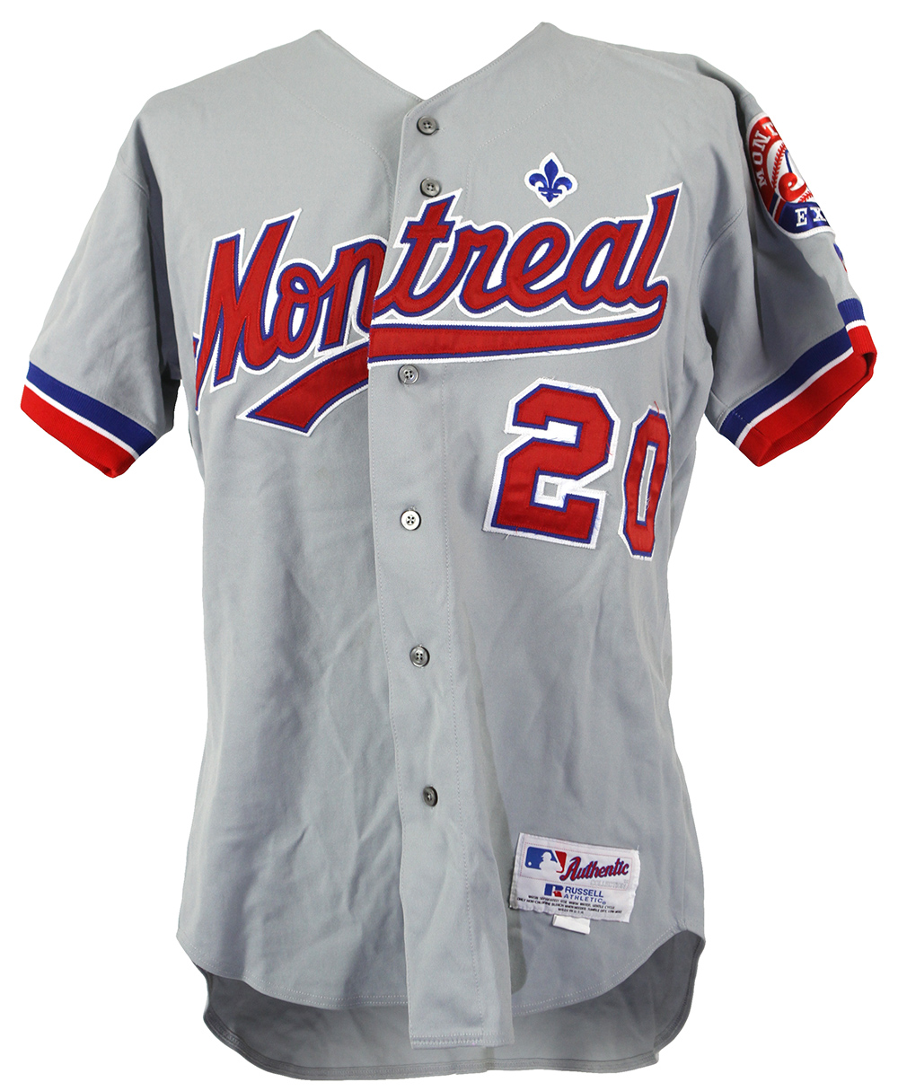 montreal expos road jersey