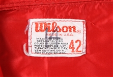 1984-86 Pete Rose Cincinnati Reds Signed Game Worn Windbreaker (MEARS LOA/JSA)