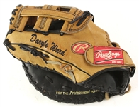 2006 Daryle Ward Washington Nationals Game Used Rawlings First Basemans Mitt (MEARS LOA)