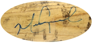 1995 Mark Grace Chicago Cubs All Star Game Signed Rawlings Adirondack Professional Model Game Used Bat (MEARS A10 /JSA) Obtained From Billy Williams