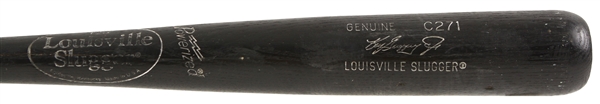 1989 Ken Griffey Jr. Seattle Mariners Louisville Slugger Professional Model Game Used Bat (MEARS LOA) Rookie Season