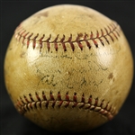 1934 Brooklyn Dodgers Multi Clubhouse Signed Baseball w/ 23 Signatures Including Casey Stengel, Hack Wilson, Al Lopez & More 