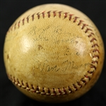 1934 Brooklyn Dodgers Multi Clubhouse Signed Baseball w/ 23 Signatures Including Casey Stengel, Hack Wilson, Al Lopez & More 