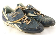 1997 Cory Lidle New York Mets Game Worn Reebok Cleats (MEARS LOA)