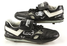 1990-96 Cecil Fielder Detroit Tigers Signed Game Worn Pony Big Daddy Cleats (MEARS LOA/JSA)