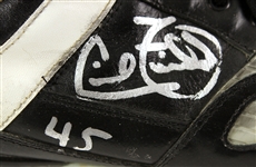 1990-96 Cecil Fielder Detroit Tigers Signed Game Worn Pony Big Daddy Cleats (MEARS LOA/JSA)
