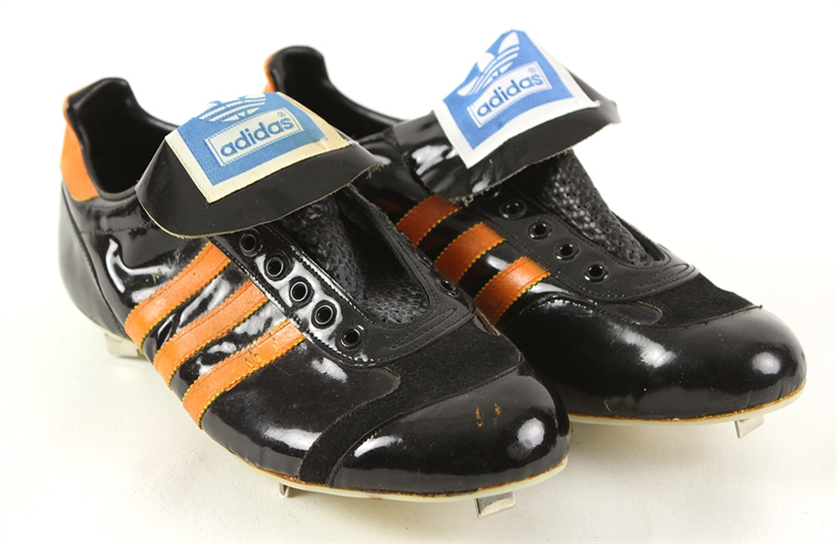 1970s-80s Dennis Martinez Baltimore Orioles Adidas Cleats (MEARS LOA)