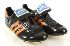 1970s-80s Dennis Martinez Baltimore Orioles Adidas Cleats (MEARS LOA)