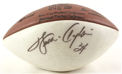 1980s Walter Payton Chicago Bears Signed Football *JSA*