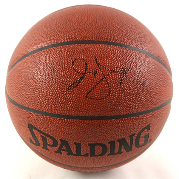 2000s Julius "Dr. J" Erving Philadelphia 76ers Signed Basketball (JSA)