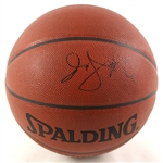 2000s Julius "Dr. J" Erving Philadelphia 76ers Signed Basketball (JSA)