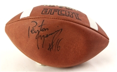 1995-97 Peyton Manning Tennessee Volunteers Signed Football (JSA)