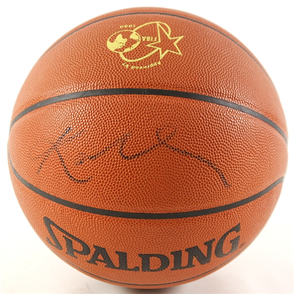 1996 Kobe Bryant Los Angeles Lakers Signed Spalding ONBA Stern Basketball 
