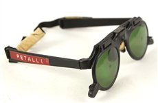 1985-93 Geno Petralli Texas Rangers Game Worn Flip Up Sunglasses (MEARS LOA)